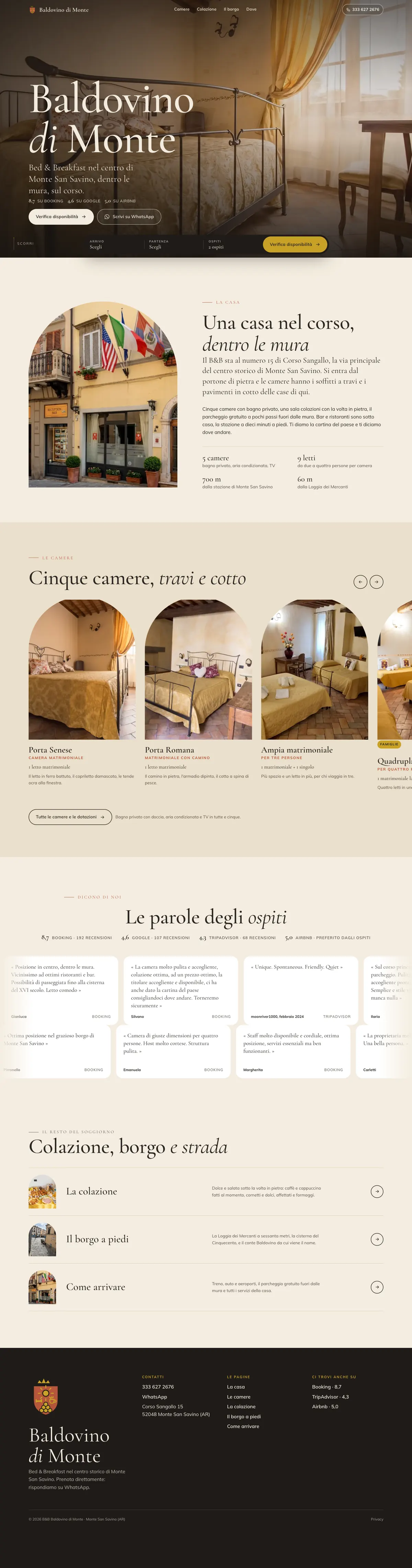 Baldovino di Monte — Anteprima del sito