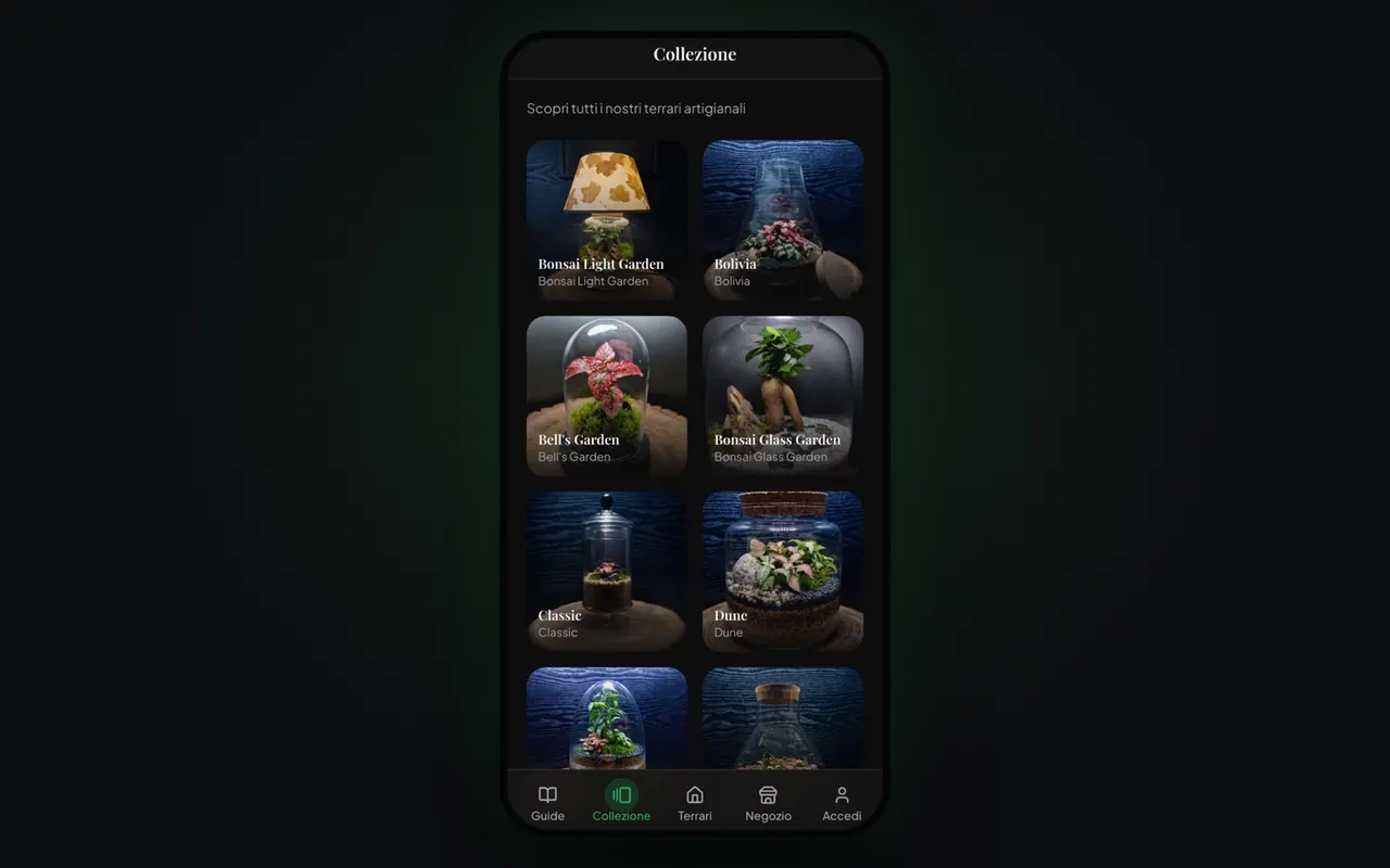 Growing App — anteprima del progetto